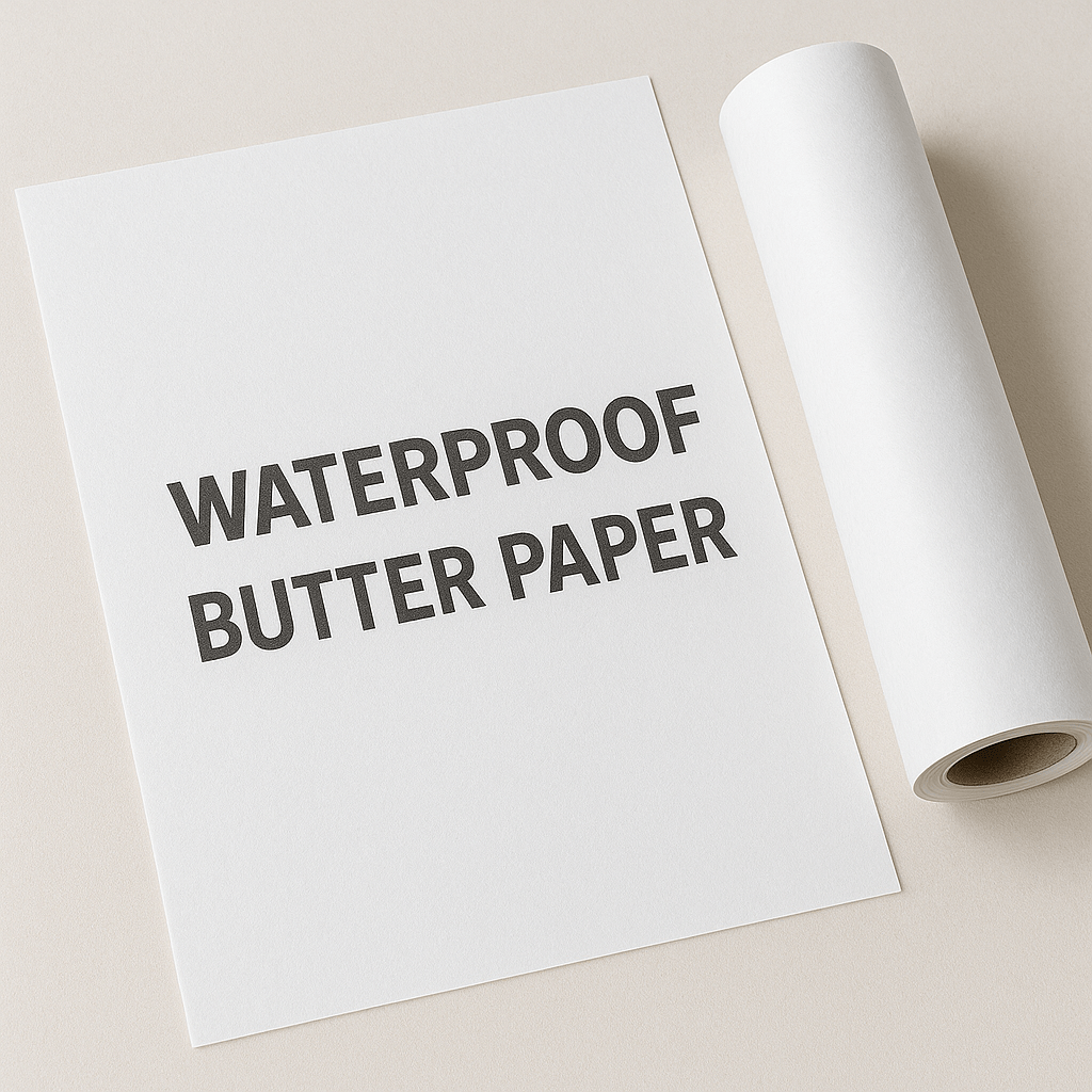 Water proof butter paper coated 1 side food grade