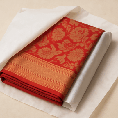 Uncoated butter paper footwear/watches/gift wrapping/ saree & shirt packing 12x12 2 kg packet