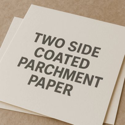 Coated 2 side white food grade paper parchment paper