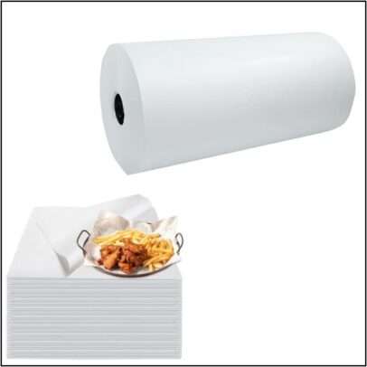 White food grade coated one side butter paper